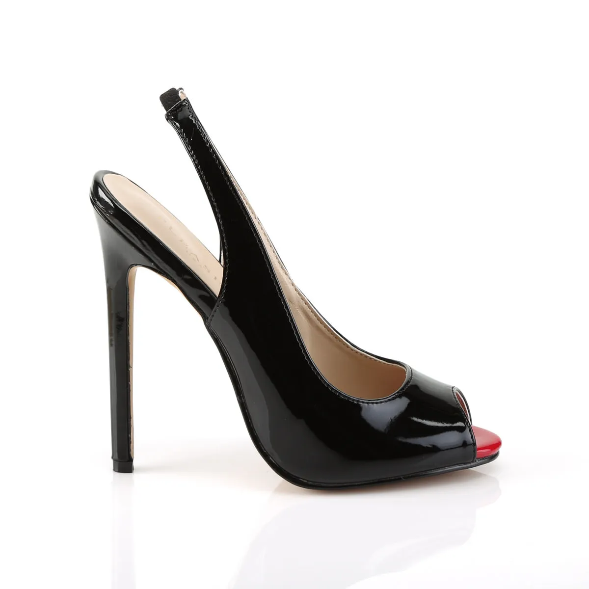 5 Inch Heel SEXY-08 Black Patent