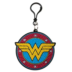 "Wonder Woman" Crystal Art Backpack Charm Kit DC